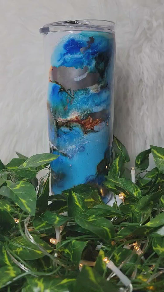 #403 - Blue Swirl